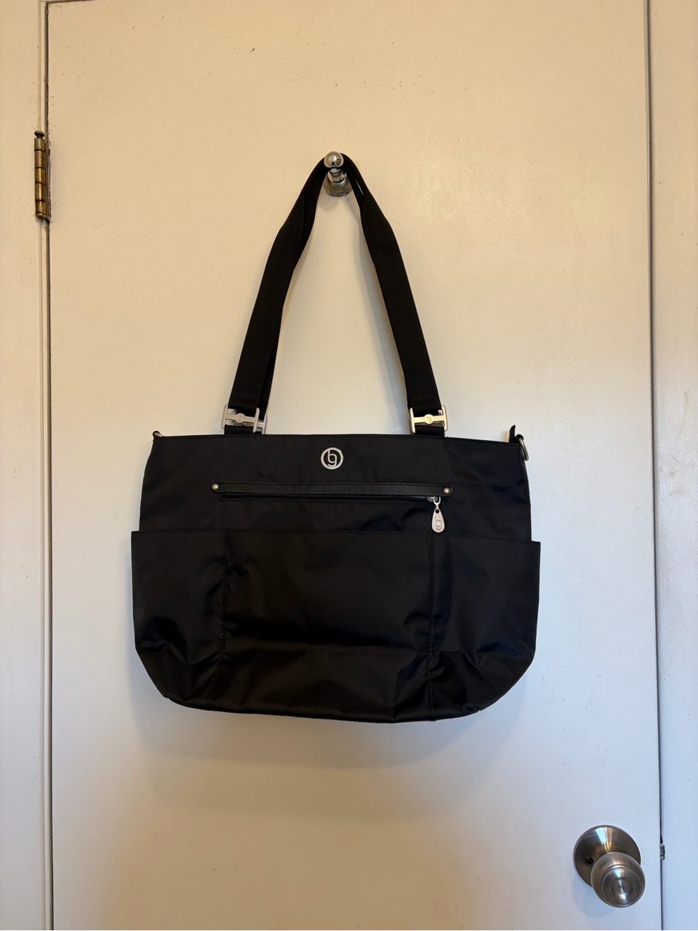 Baggallini Black Women's Tote Bag - Classic Everyday Carry